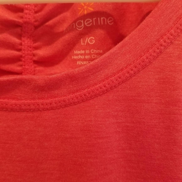 Tangerine short sleeve workout tee - Picture 5 of 9